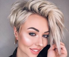 Лучшие идеи модных стрижек пикси 2023-2024 года